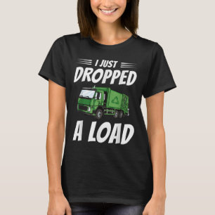 Funny Garbage Truck Driver Costume Sarcastic Trash T-Shirt