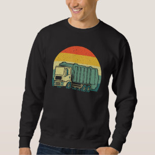 Funny Garbage Truck For Kids Men Women Trash Truck Sweatshirt