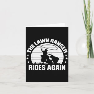 Funny Garden And Mow Fields Sayings The Lawn Range Card