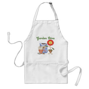 Funny Garden Diva Standard Apron