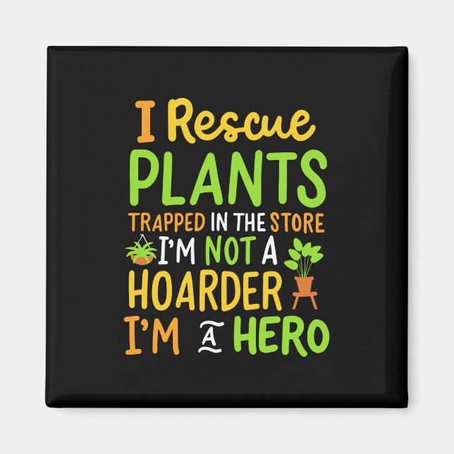 Funny Gardening Gardener Magnet (Front)