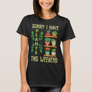 Funny Gardening Gift Succulent Gardener Mother's D T-Shirt