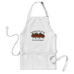 Funny Gardening Is My Therapy Standard Apron