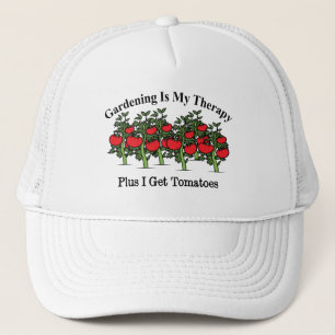 Funny Gardening Is My Therapy Trucker Hat