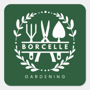Funny Gardening Sticker   grow with the flow