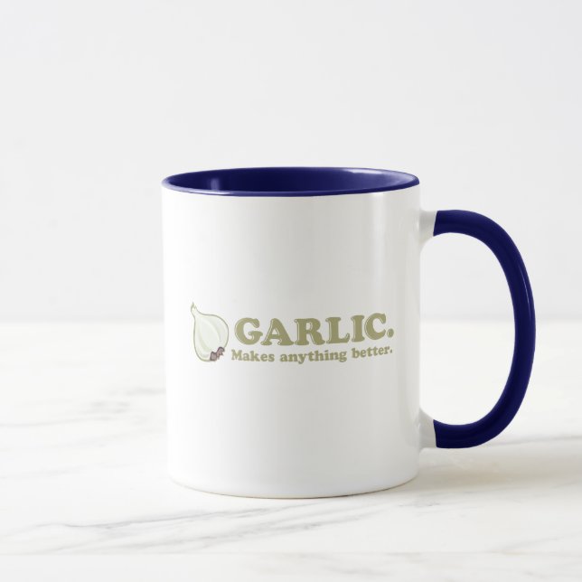 Funny Garlic Mug (Right)