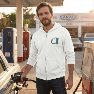 Funny Gas Pump Fuel Station Hoodie