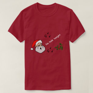 Funny Gay Christmas No Hole Tonight LGBTQ Humour T-Shirt
