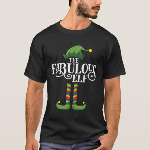 Funny Gay Elf Matching Family Group Christmas Part T-Shirt