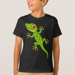 Funny Gecko Lizard Animal Lover Boys Girls Kids T-Shirt