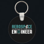 Funny Geek Engineer Aerospace Engineering Major Key Ring<br><div class="desc">Evil genius cleverly disguised as an aerospace engineer. Funny engineering merchandise for geek and nerd engineers who love humour, witty quotes and jokes. Cool design to wear on your job and show your passion in aircraft, spacecraft, and rocket science. Great gift for dad, father, mum, mother, son, daughter, brother or...</div>
