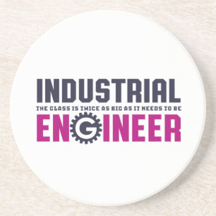 Funny Geek Engineer Industrial Engineering Major Coaster