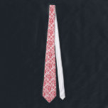 Funny Geek QR Code Merry Christmas tie<br><div class="desc">Funny Christmas tie for geeks with QR code reading Merry Christmas! on red and white. You may use one of the many online services to generate your own QR code and to personalise this cool Christmas tie with your own custom Holiday message that your friends and family will discover by...</div>