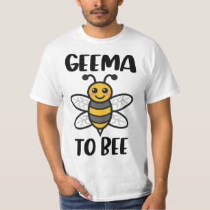 Funny Geema to Bee - Grandma to Be T-Shirt