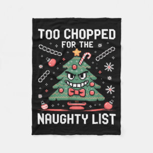 Funny Gen Alpha Gen Z Slang Funny Christmas Sweate Fleece Blanket