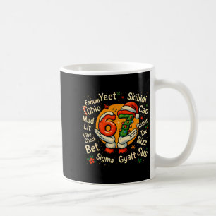 Funny Gen Z Christmas 67 Meme Holiday Trendy  Coffee Mug