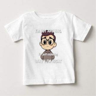 Funny Gen Z Social Media Quote Baby T-Shirt