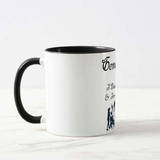 Funny Genealogy  Mug (Left)