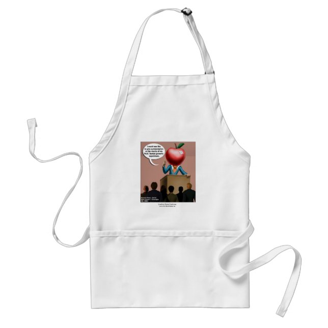 Funny Genome Experiment Quality Apron (Front)