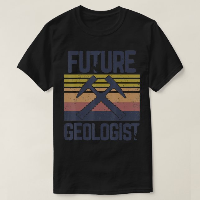 funny geologist shirts geology future geologist sh (Design Front)