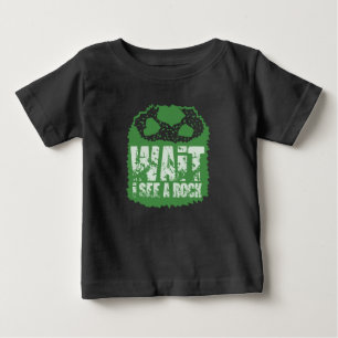 Funny Geology - Wait I See A Rock Baby T-Shirt