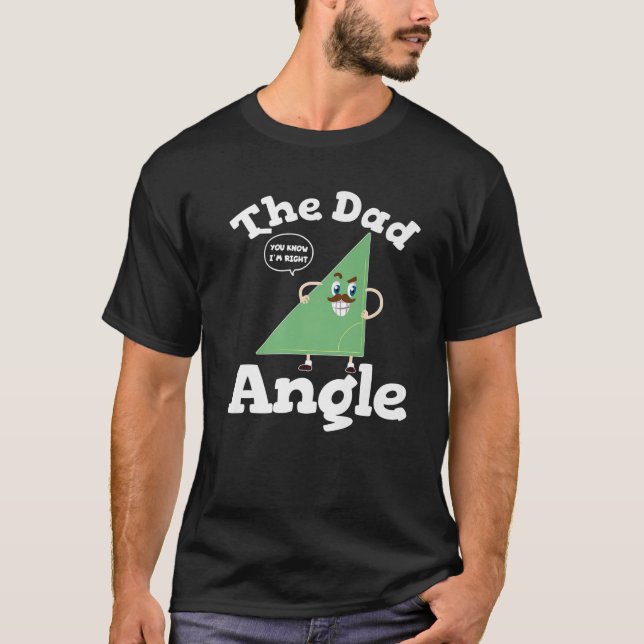 Funny Geometry Science Mathematics Math Husband Fu T-Shirt (Front)