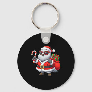 Funny Geon Christmas Santa Outfit Xmas Boys Girls Key Ring