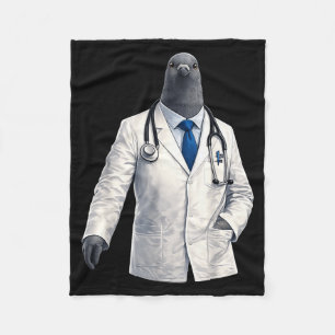 Funny geon Doctor Meme Nurse Graphic Design Fleece Blanket