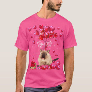 Funny Gerbil Lover Valentine'S Day Animals Heart A T-Shirt