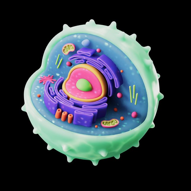 Funny Germ Cartoon Pillow | Cute Bacteria pillow  (Creator Uploaded)