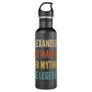 Funny German First Name Design - Alexander 710 Ml Water Bottle