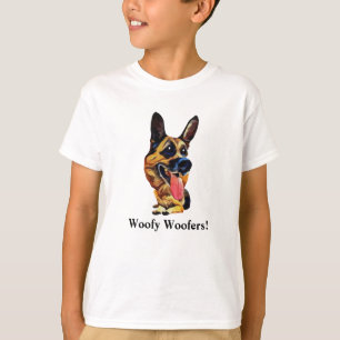 Funny German Shepherd Boy's T-Shirt
