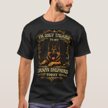 Funny German Shepherd GSD Dog Lover Vintage Shirt