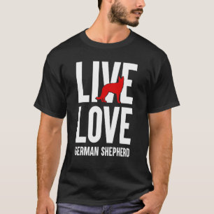Funny German Shepherd Lover Graphic Women Men Shep T-Shirt