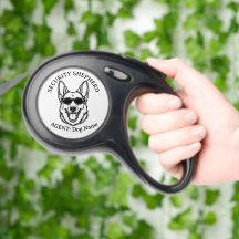 Funny German Shepherd Retractable Leash