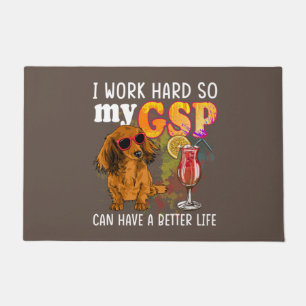 Funny German Shorthaired Pointer Gifts GSP Lover Doormat
