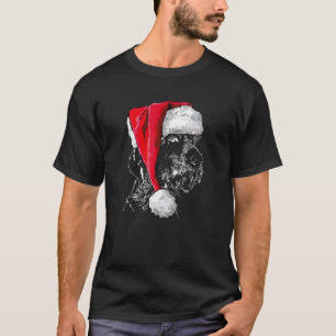 Funny German Wirehaired Pointer Santa Christmas Do T-Shirt