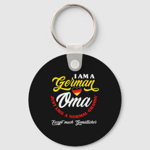 Funny Germany German Oma German Granny Deutsche Om Key Ring