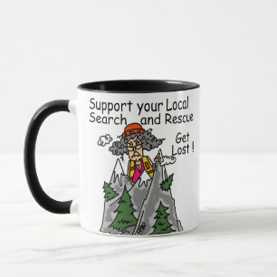 Funny Get Lost Mug