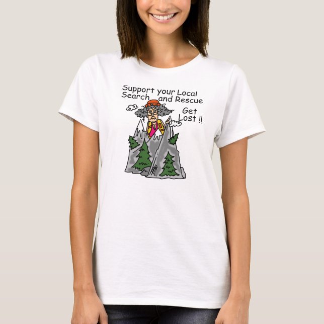 Funny Get Lost T-Shirt (Front)