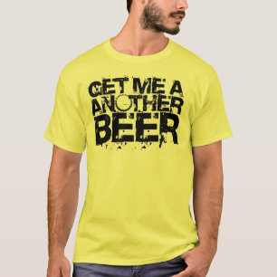 Funny "Get Me Another Beer" Bottlecap T-Shirt