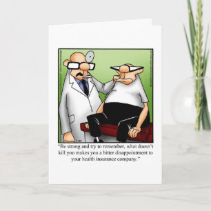 Funny Get Well Greeting Card