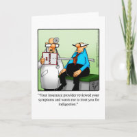 Funny Get Well Humour Greeting Card