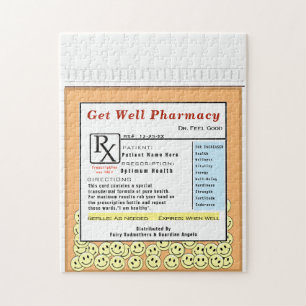 Funny Get Well Jigsaw Puzzle