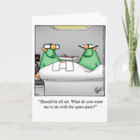 Funny Get Well Soon Greeting Card