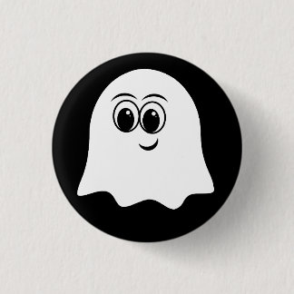 Funny Ghost emoji! 3 Cm Round Badge