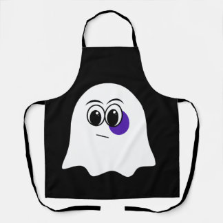 Funny Ghost emoji! Apron