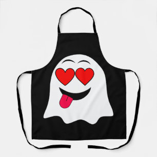 Funny Ghost emoji! Apron