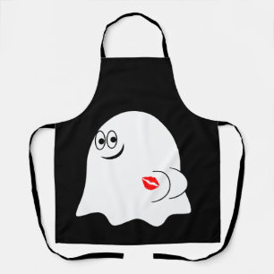 Funny Ghost emoji! Apron
