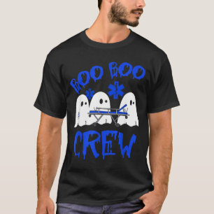 Funny Ghost EMS EMT Paramedic Nurse Halloween T-Shirt